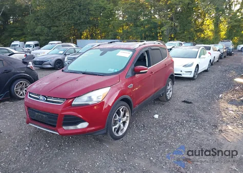 2013 Ford Escape Titanium z USA, uszkodzony, nr VIN 1FMCU9J9XDUD30709